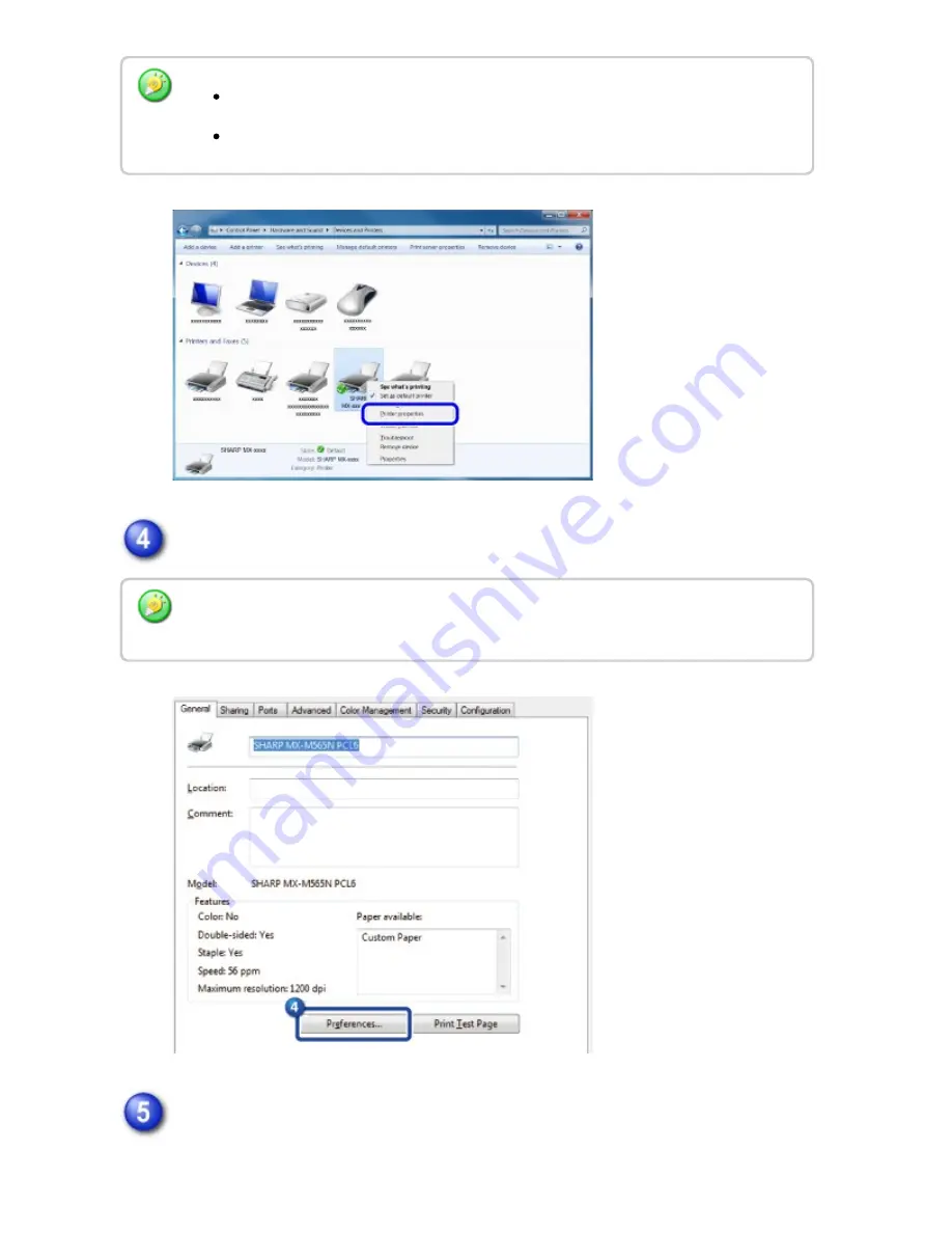 Sharp Advanced MXM365N User Manual Download Page 422