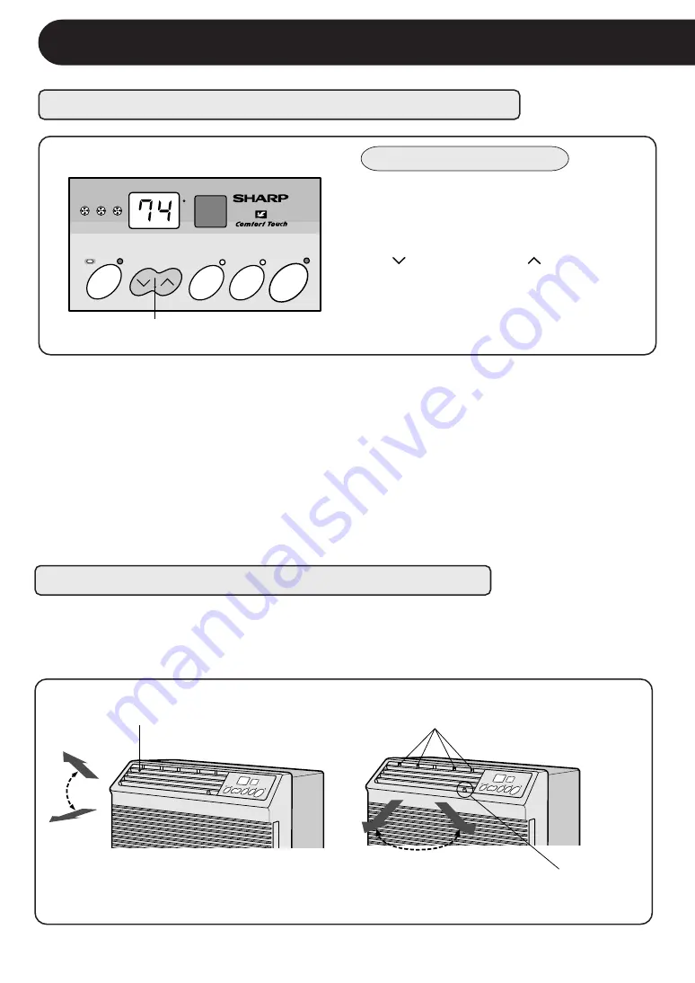 Sharp AF-R80EX Installation And Operation Manual Download Page 12