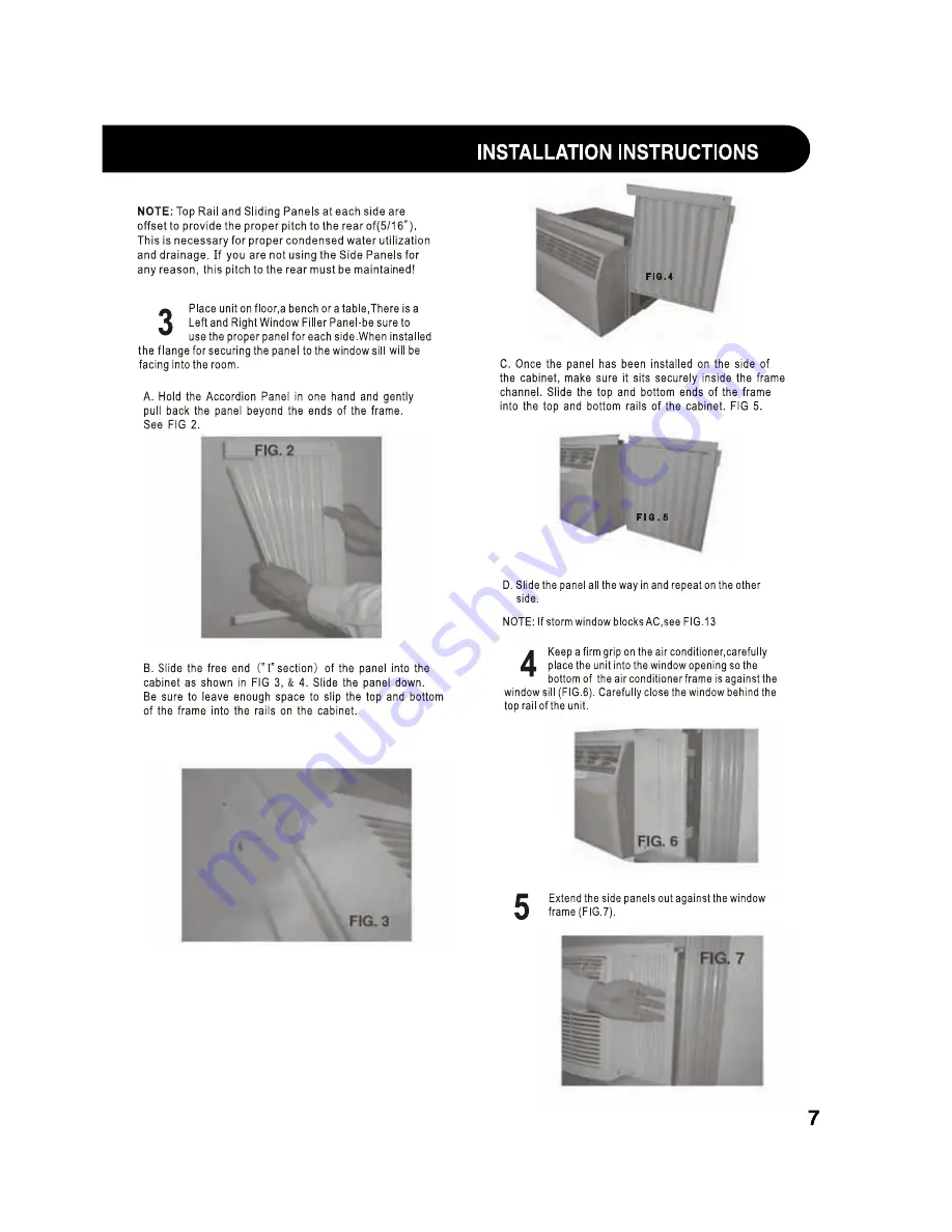 Sharp AF-S60RX Installation And Operation Manual Download Page 7