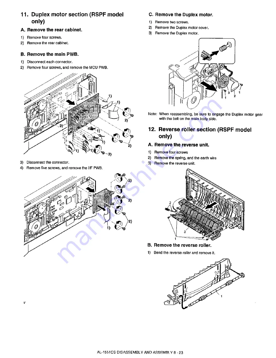 Sharp AL-1530CS Скачать руководство пользователя страница 64