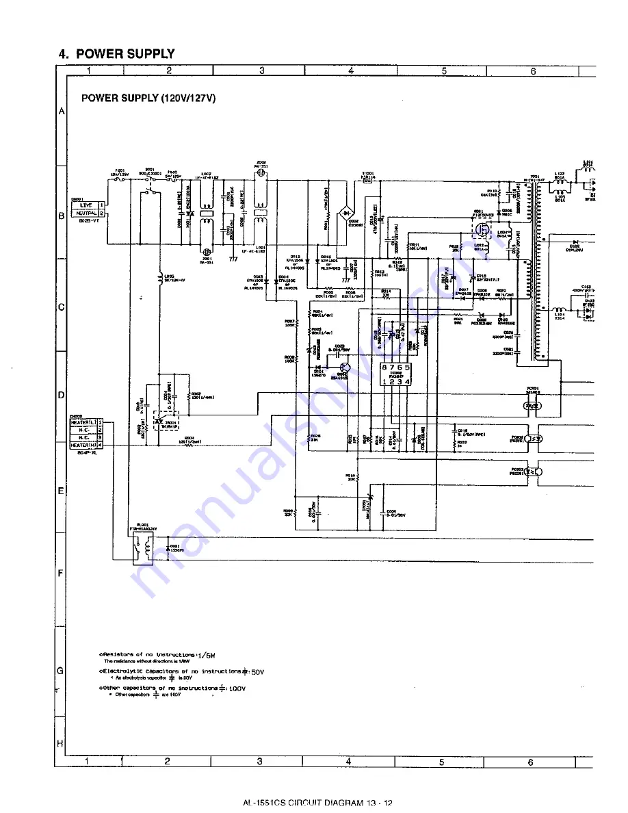 Sharp AL-1530CS Service Manual Download Page 120