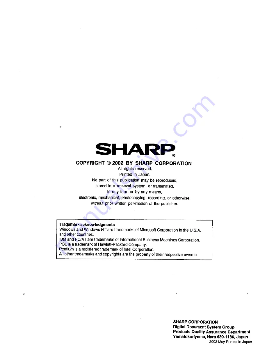 Sharp AL-1530CS Скачать руководство пользователя страница 132