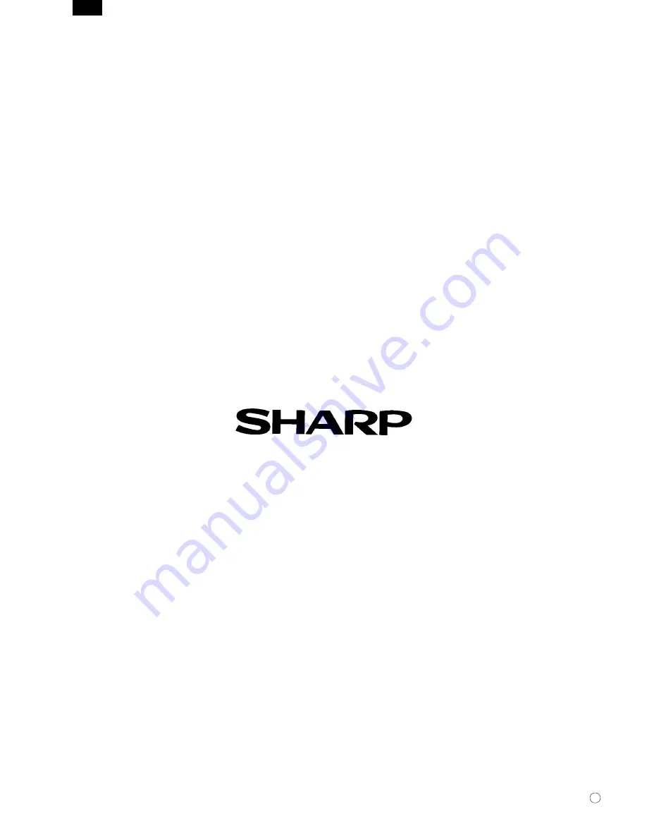 Sharp AL-1550 Service Manual Download Page 26