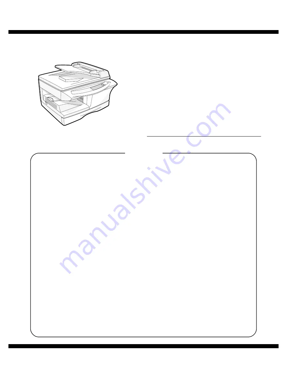 Sharp AL-1552 Service Manual Download Page 9