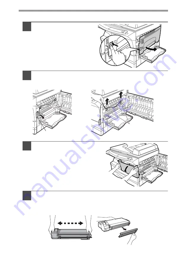 Sharp AL-1555 Series Operation Manual Download Page 166