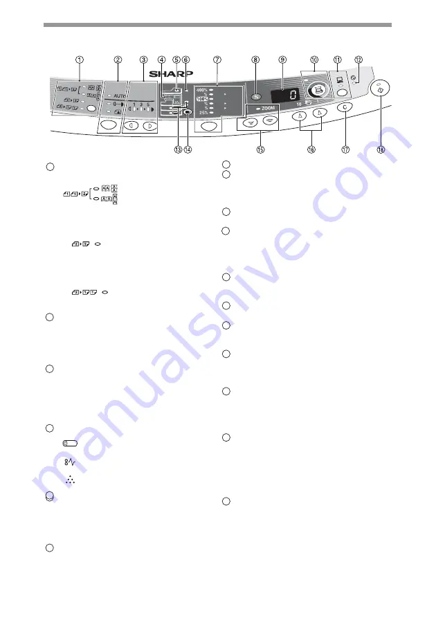 Sharp AL-1555 Series Operation Manual Download Page 238