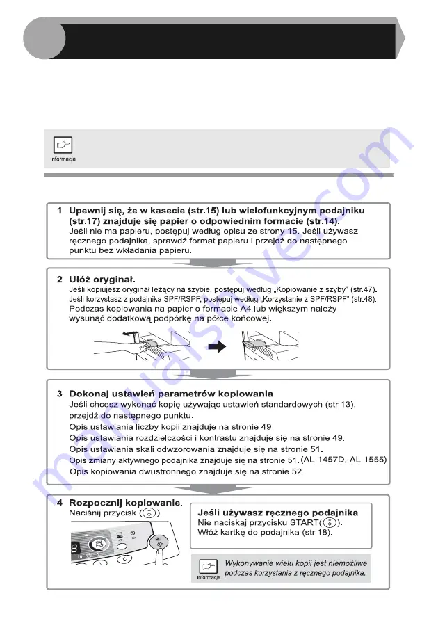 Sharp AL-1555 Series Operation Manual Download Page 354