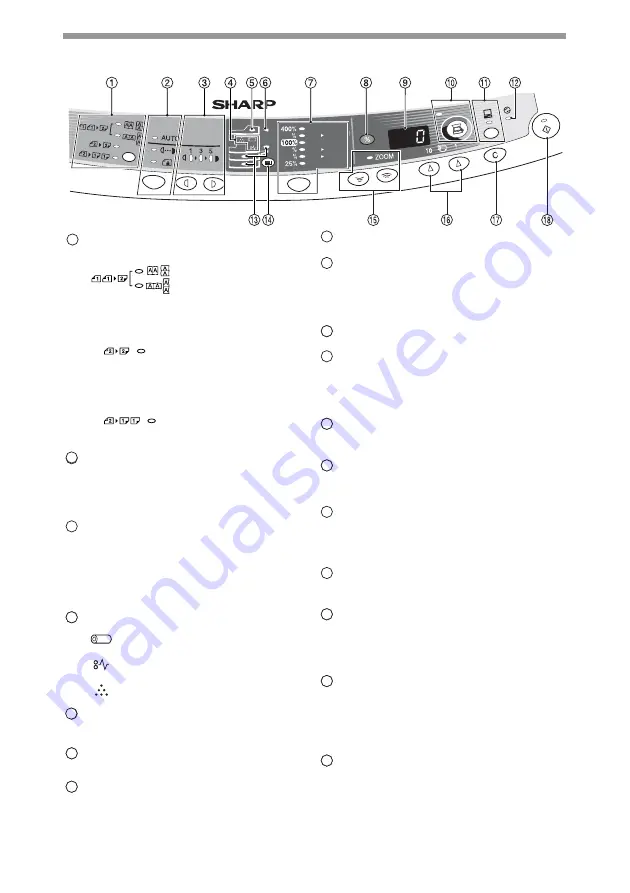 Sharp AL-1555 Series Operation Manual Download Page 390