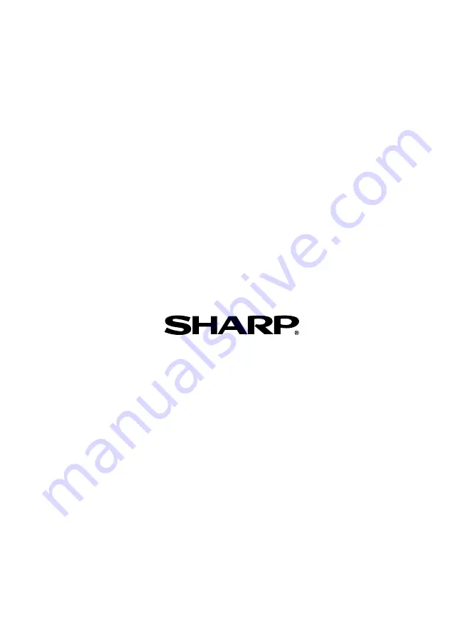 Sharp AL-1555 Series Operation Manual Download Page 464