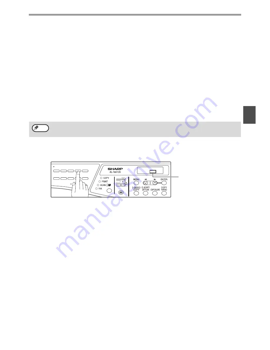 Sharp AL 1661CS - B/W Laser - All-in-One Operation Manual Download Page 31