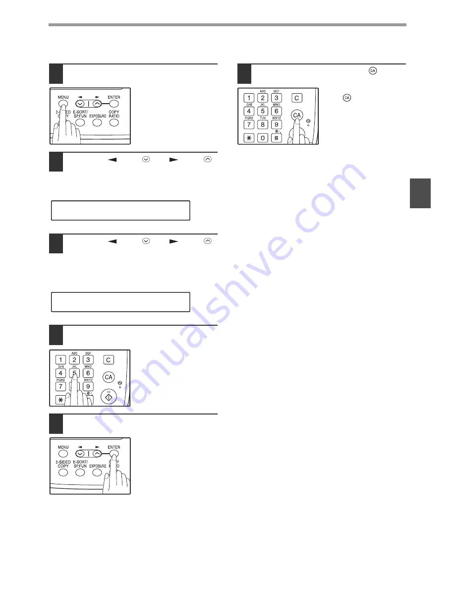 Sharp AL 1661CS - B/W Laser - All-in-One Operation Manual Download Page 43