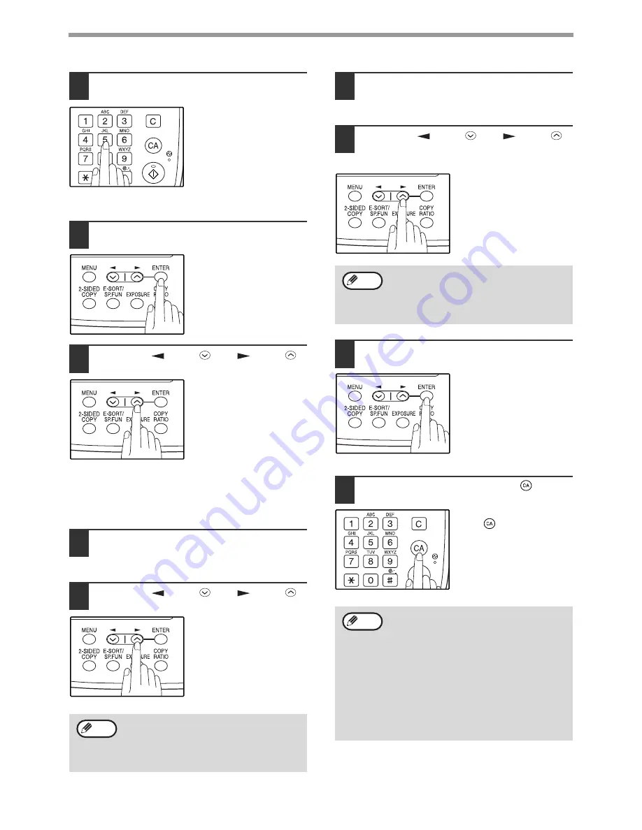 Sharp AL 1661CS - B/W Laser - All-in-One Operation Manual Download Page 46