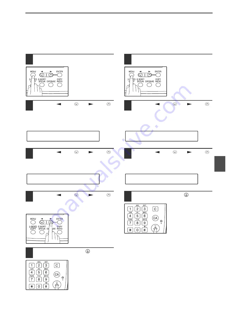 Sharp AL 1661CS - B/W Laser - All-in-One Operation Manual Download Page 79