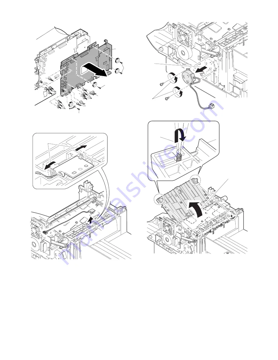 Sharp AL-2030 Service Manual Download Page 42