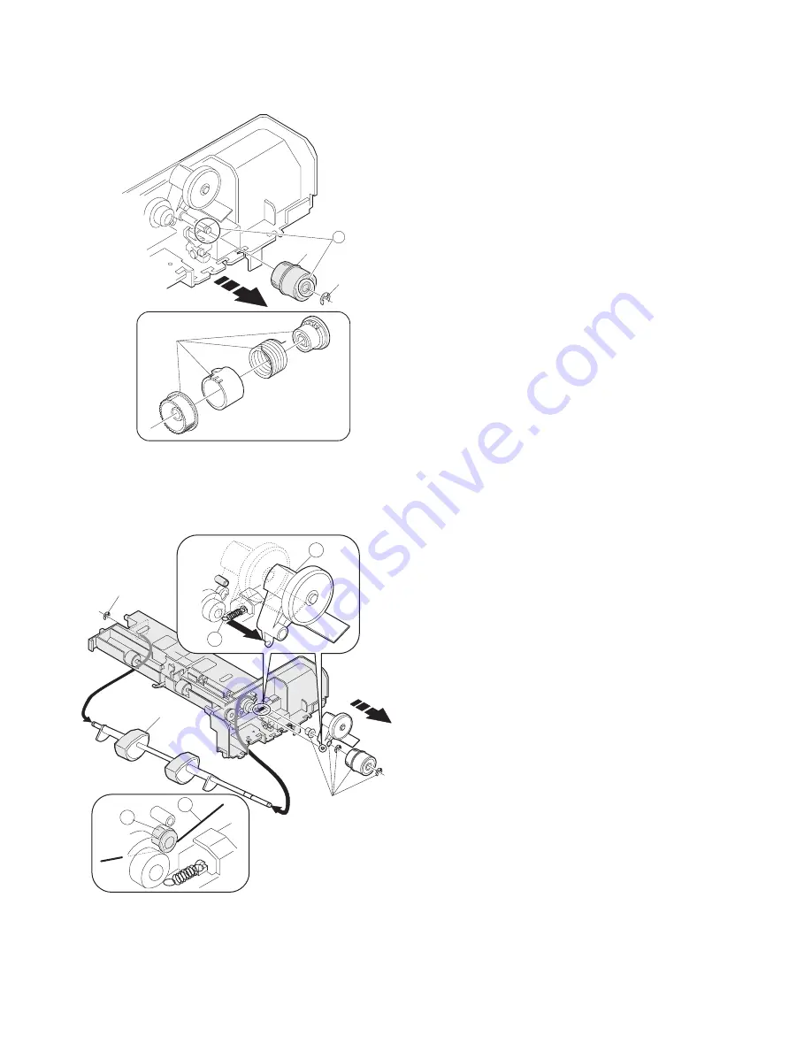 Sharp AL-2030 Service Manual Download Page 54