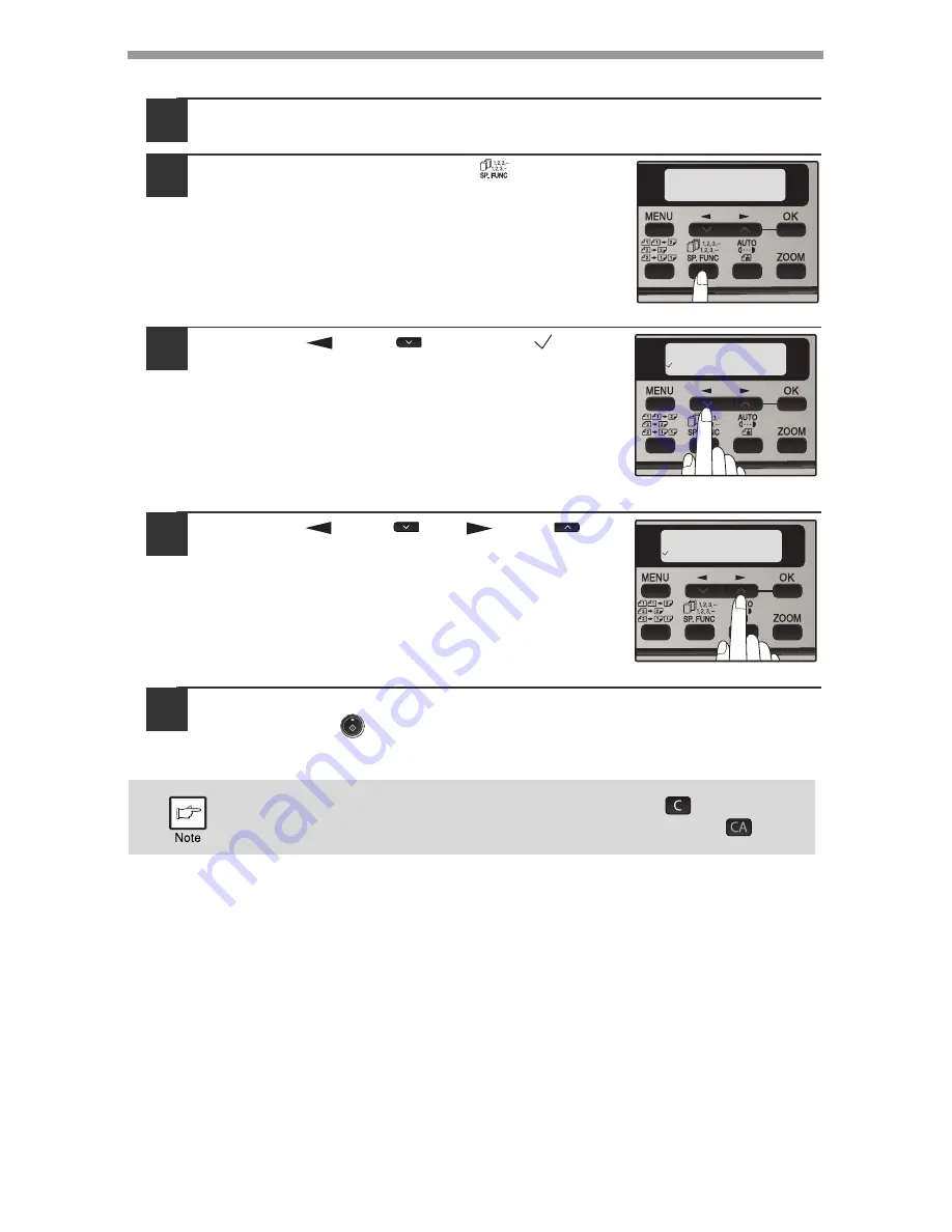 Sharp AL-2051 Operation Manual Download Page 37