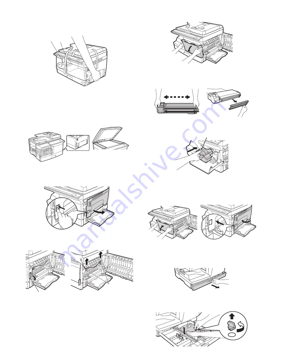 Sharp AL-2051 Service Manual Download Page 19