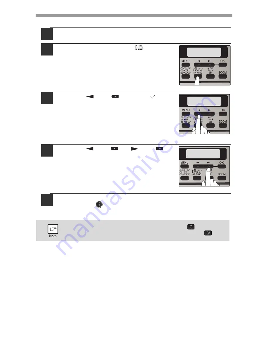 Sharp AL-2061 Operation Manual Download Page 38