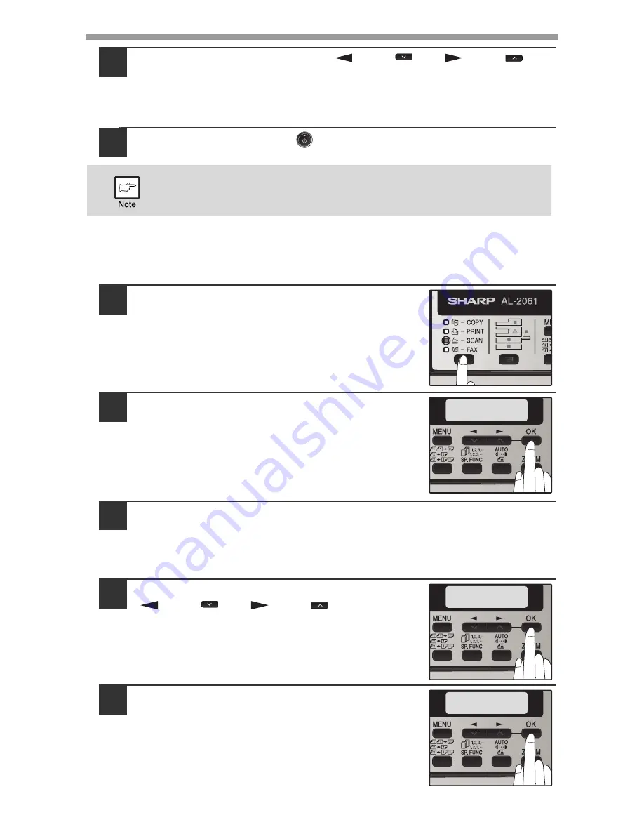 Sharp AL-2061 Operation Manual Download Page 124