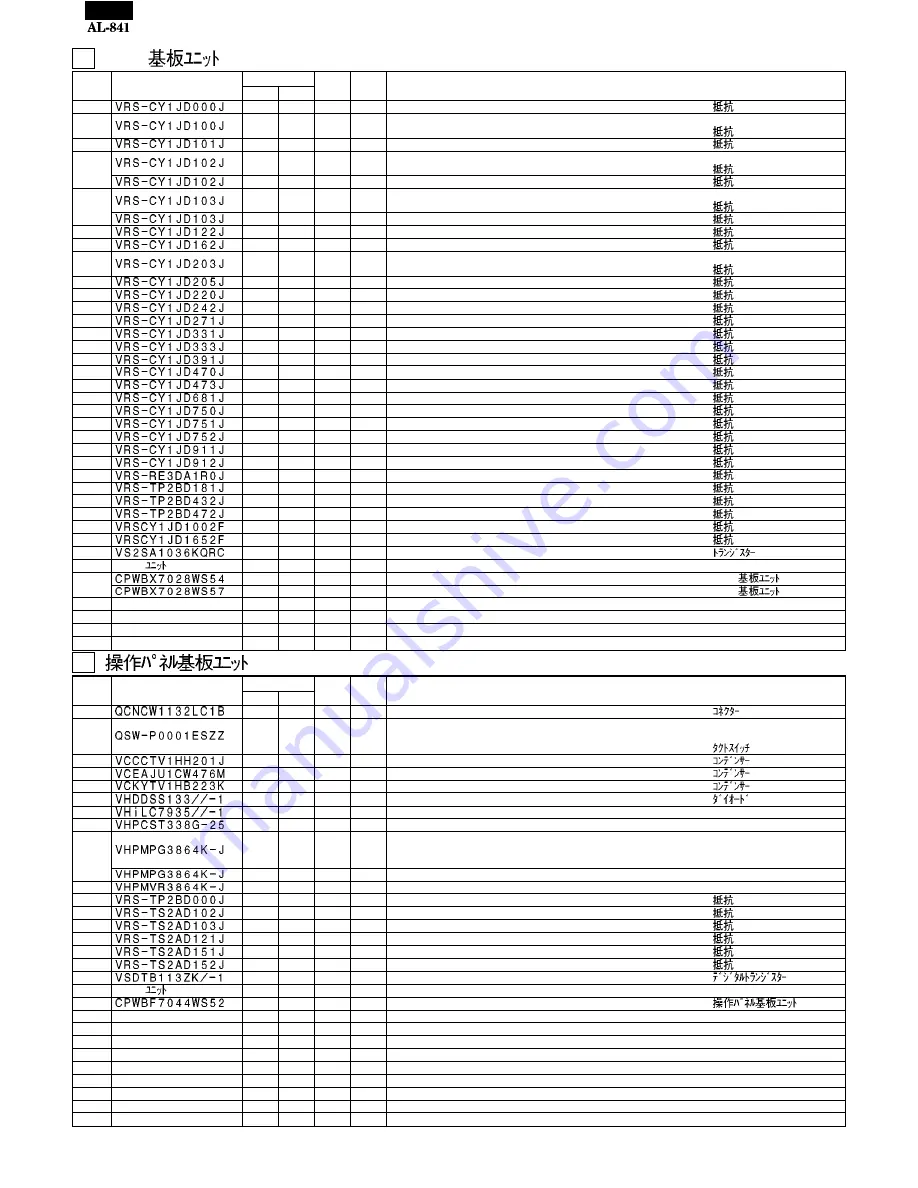 Sharp AL-841 Service Manual Download Page 22