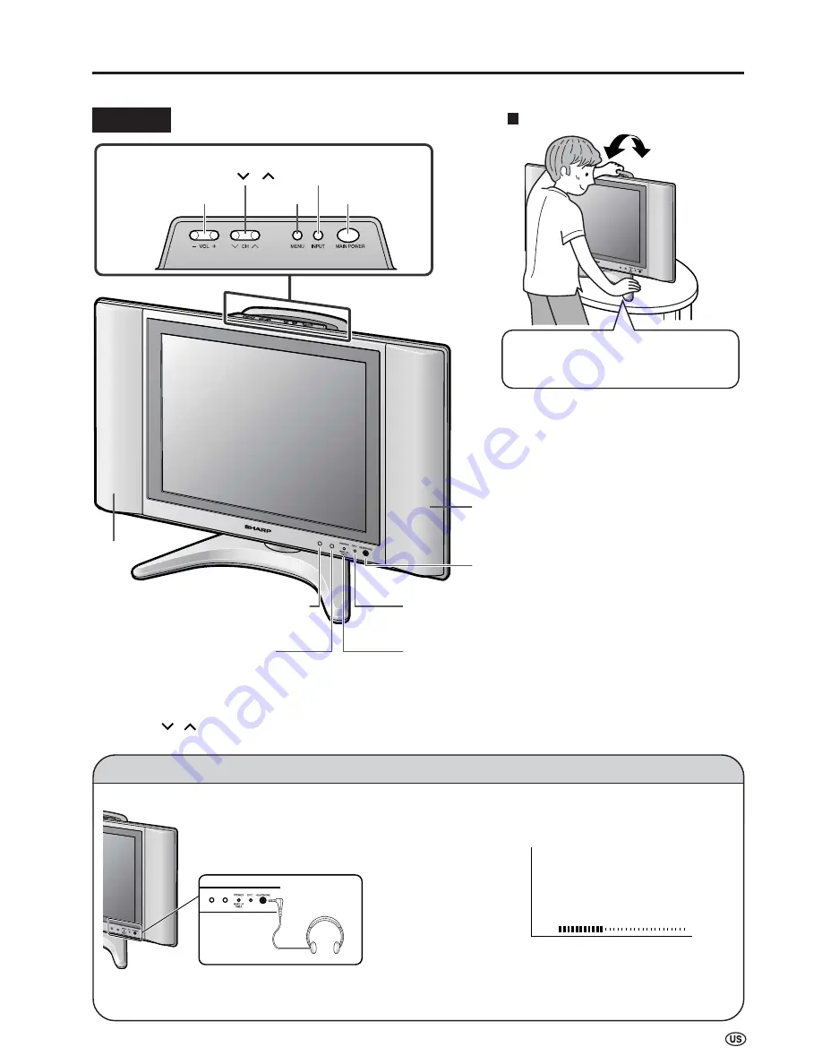 Sharp Aquos LC-13B6U Operation Manual Download Page 12