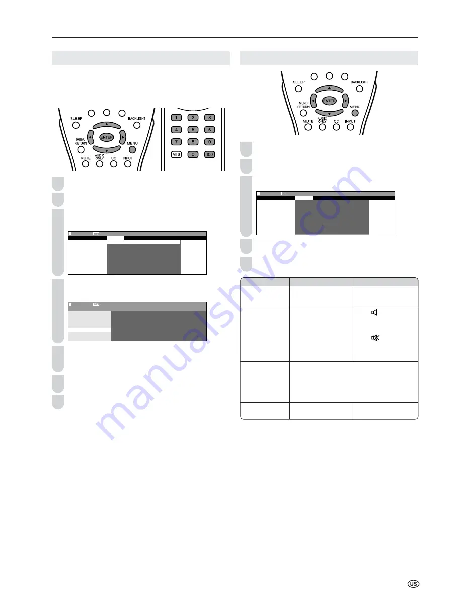 Sharp Aquos LC-13B6U Operation Manual Download Page 28