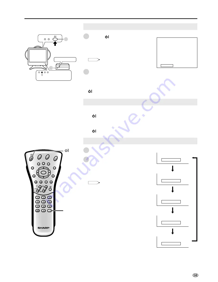 Sharp AQUOS LC-15L1E Скачать руководство пользователя страница 19