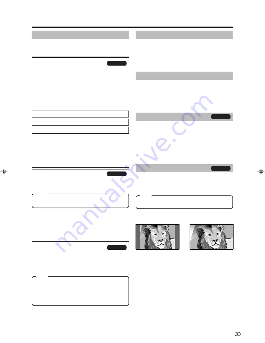 Sharp Aquos LC-19A1E Operation Manual Download Page 19