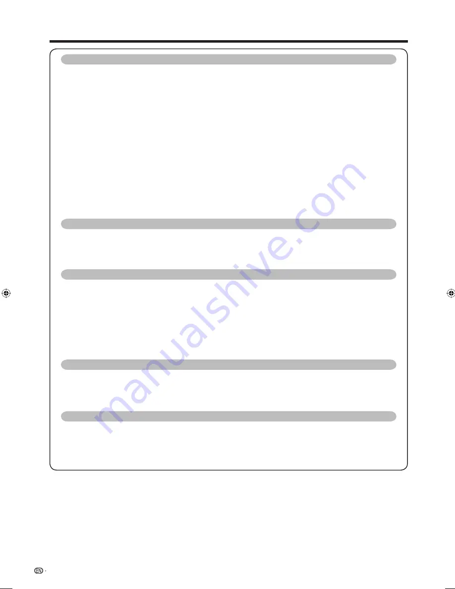 Sharp AQUOS LC-19A35X-BK Operation Manual Download Page 4