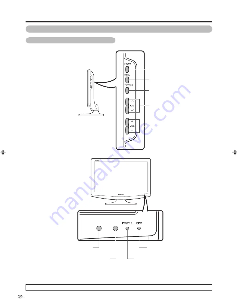 Sharp AQUOS LC-19A35X-BK Operation Manual Download Page 8