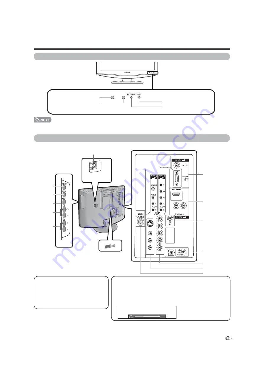 Sharp AQUOS LC-19D45U Скачать руководство пользователя страница 13