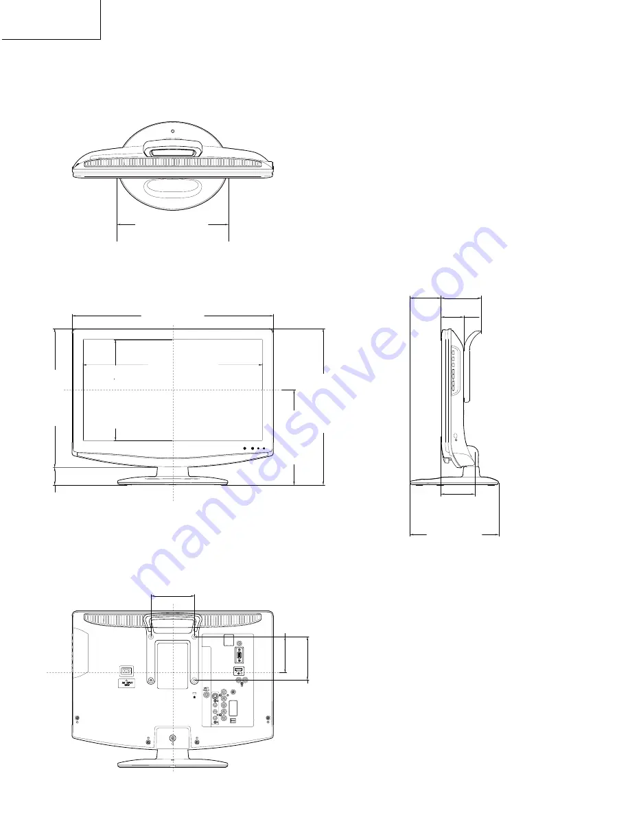 Sharp AQUOS LC-19D45U Service Manual Download Page 12