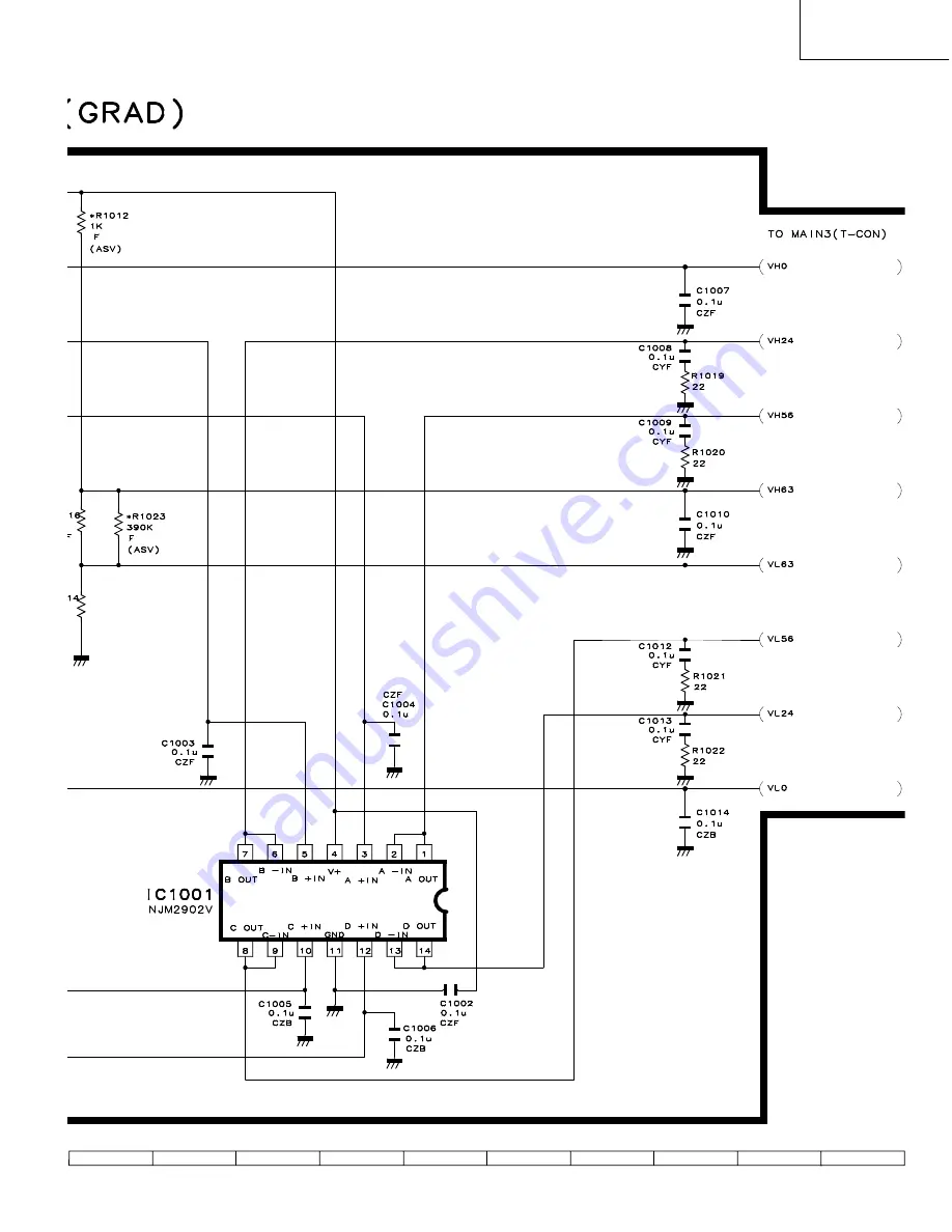 Sharp AQUOS LC-19D45U Service Manual Download Page 73