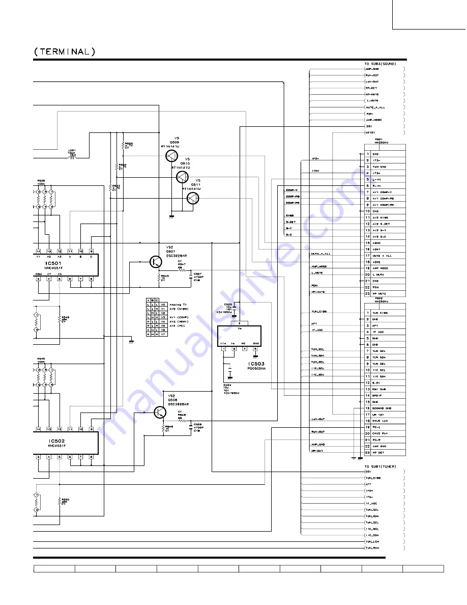 Sharp AQUOS LC-19D45U Service Manual Download Page 81