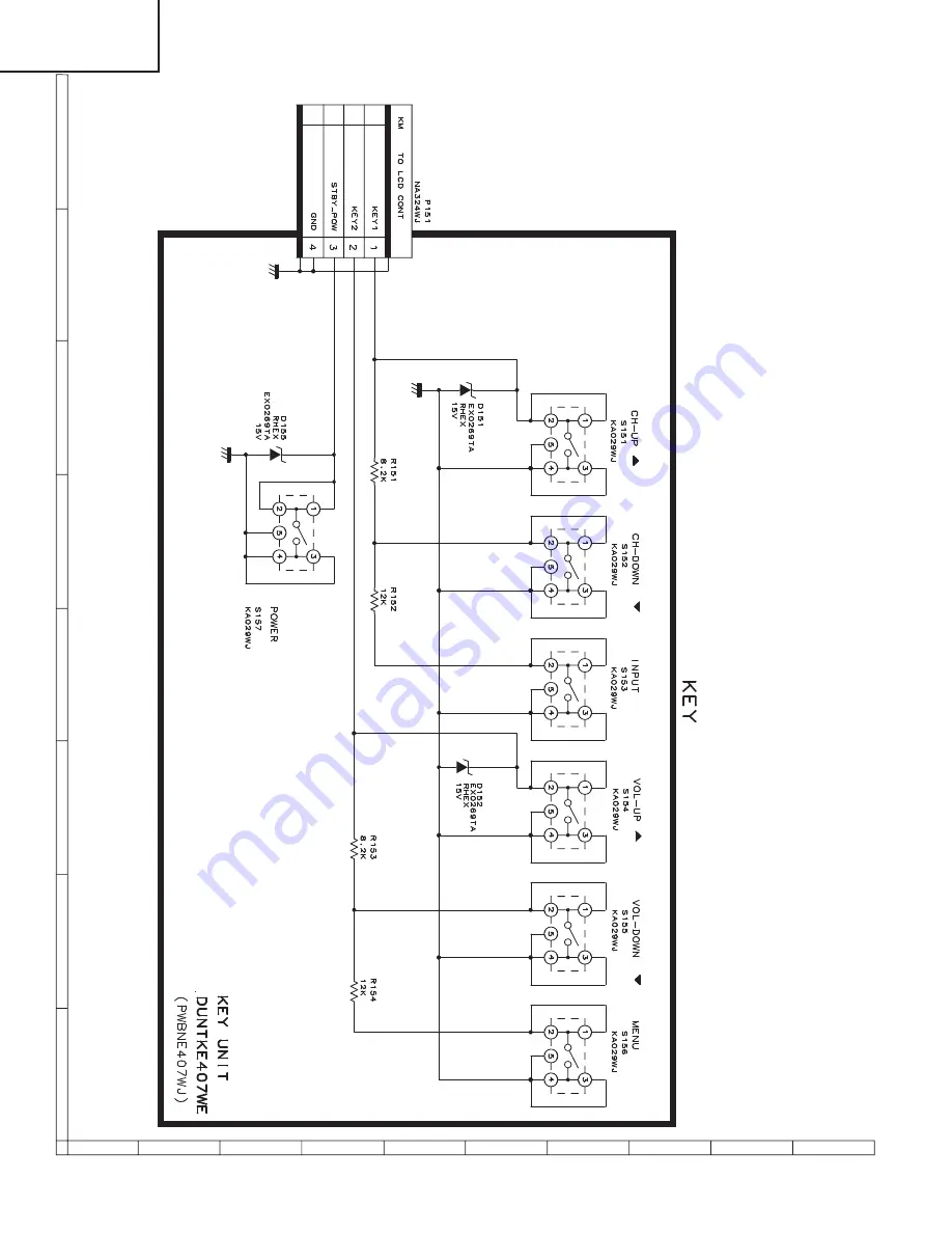 Sharp AQUOS LC-19D45U Service Manual Download Page 86