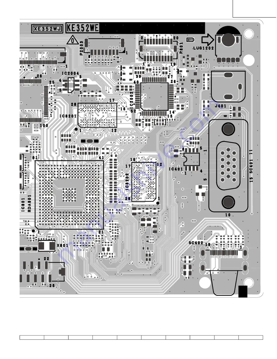 Sharp AQUOS LC-19D45U Service Manual Download Page 89