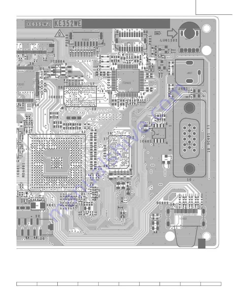 Sharp AQUOS LC-19D45U Service Manual Download Page 91