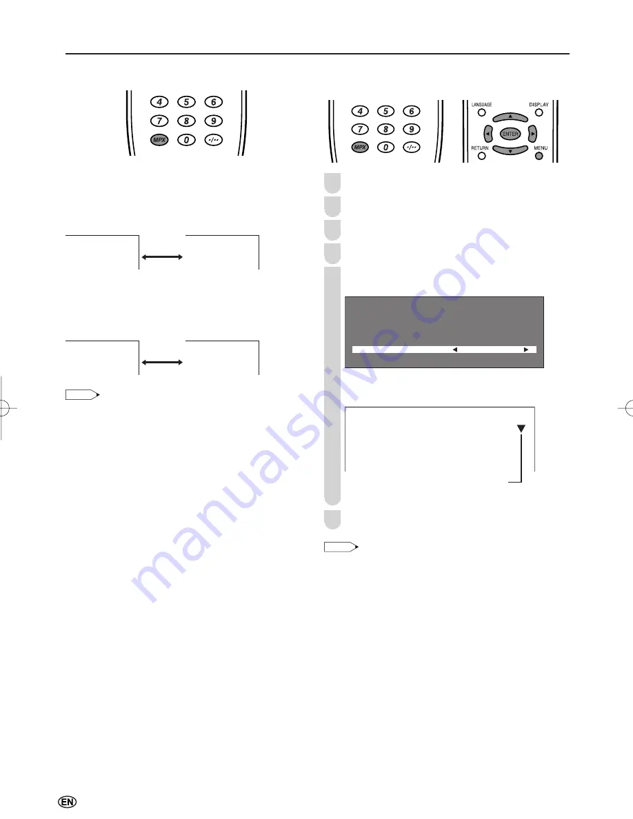 Sharp AQUOS LC-20B10N Operation Manual Download Page 25