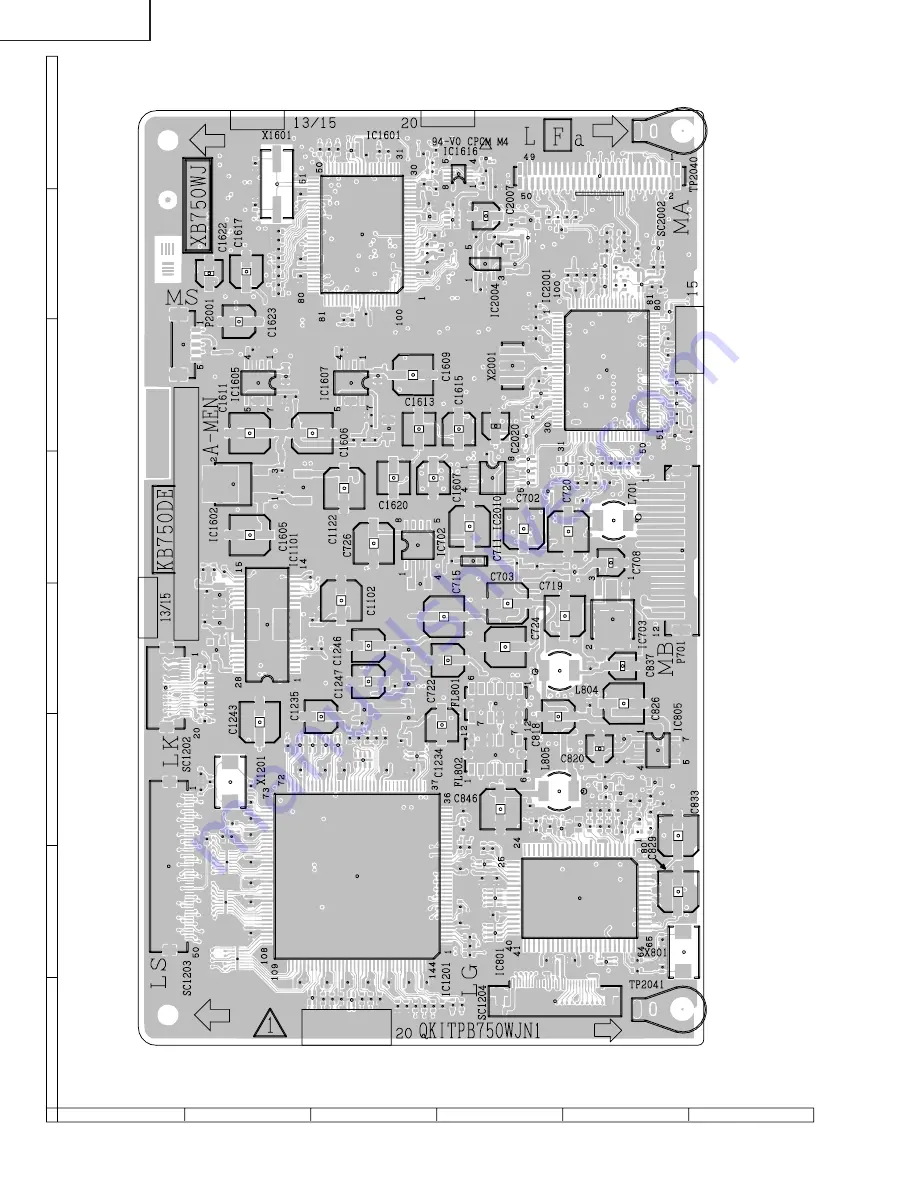 Sharp Aquos LC-20B4M Service Manual Download Page 56