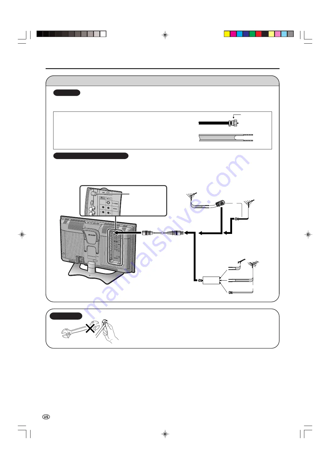 Sharp Aquos LC-20B8U Operation Manual Download Page 9