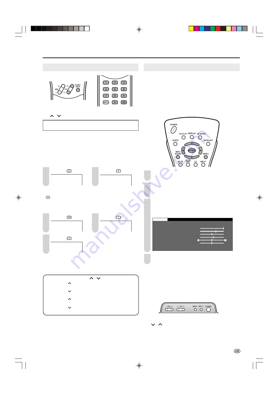 Sharp Aquos LC-20B8U Operation Manual Download Page 18