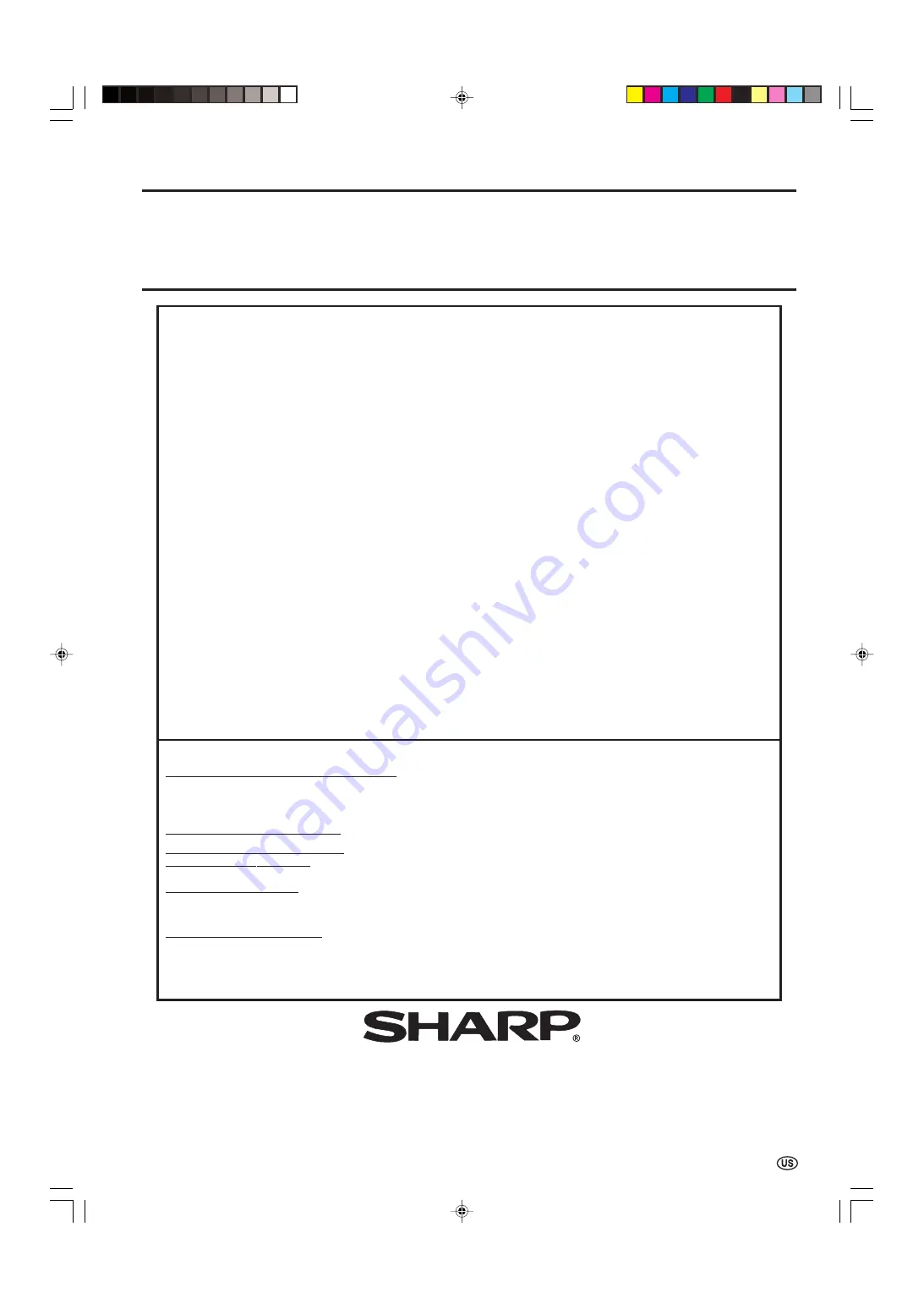 Sharp Aquos LC-20B8U Operation Manual Download Page 42