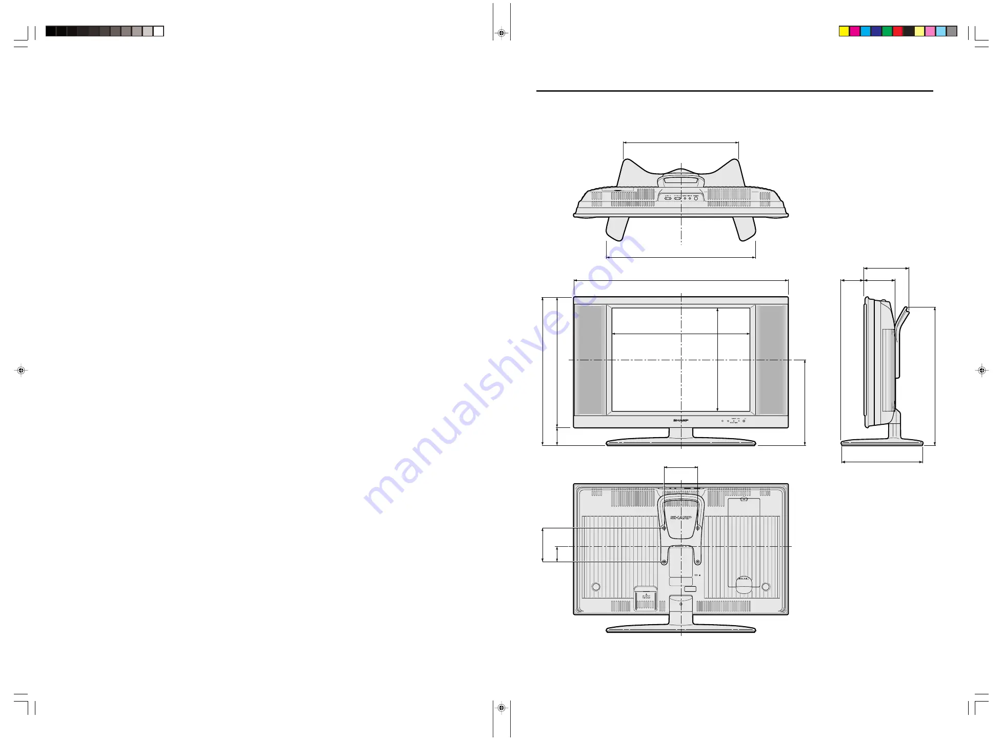 Sharp Aquos LC-20B8U Operation Manual Download Page 44