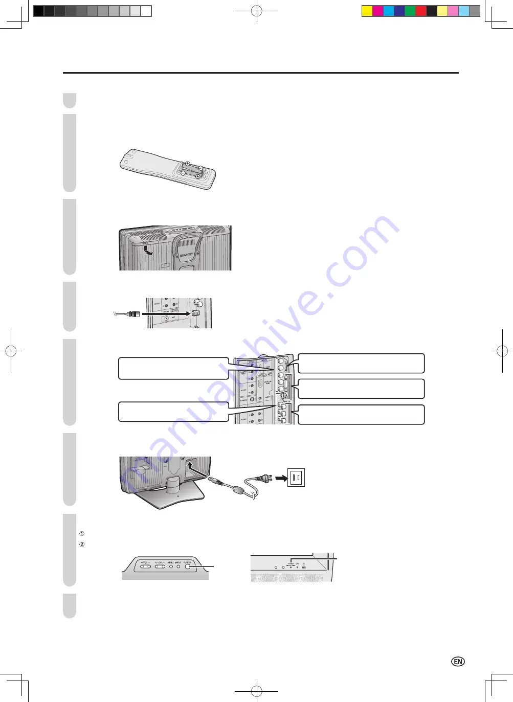 Sharp Aquos LC 20D30U Operation Manual Download Page 9