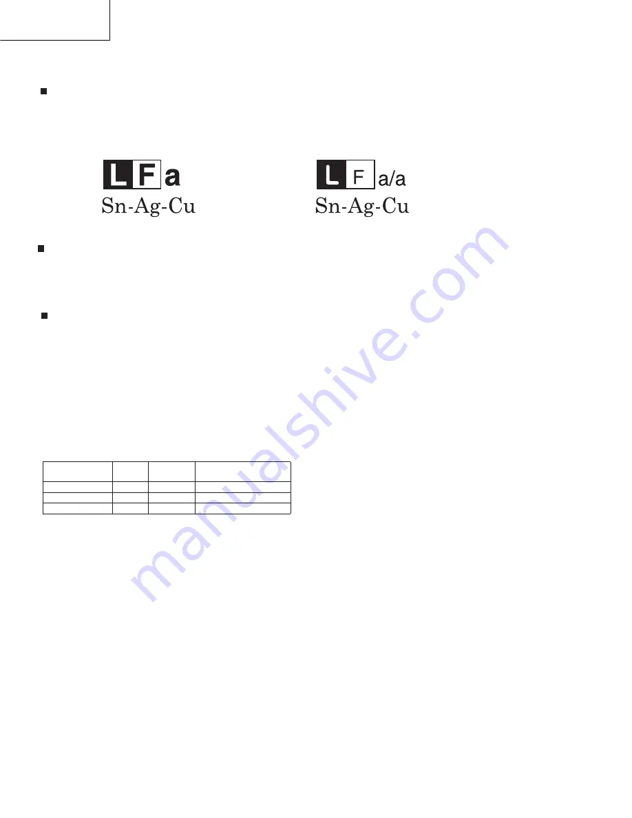 Sharp AQUOS LC-20D42U Service Manual Download Page 4