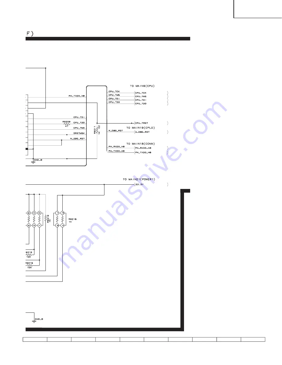 Sharp AQUOS LC-20D42U Service Manual Download Page 85