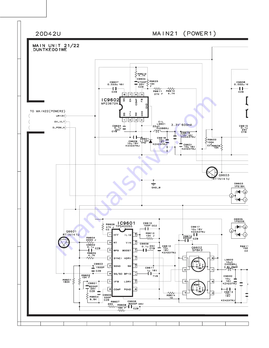 Sharp AQUOS LC-20D42U Скачать руководство пользователя страница 86