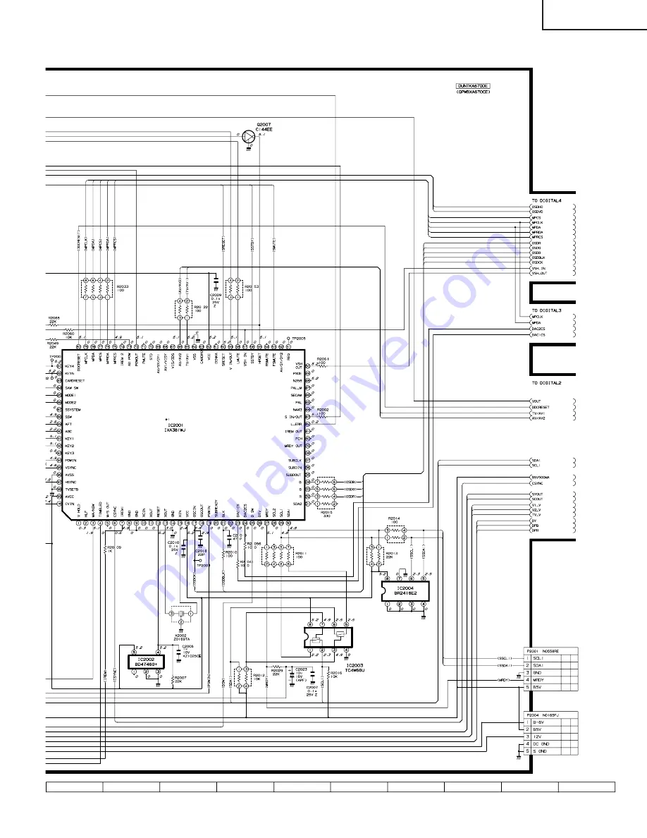 Sharp Aquos LC-20E1M Service Manual Download Page 31