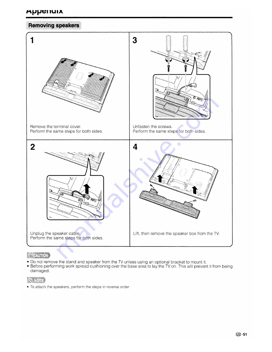 Sharp Aquos LC-26D6U Operation Manual Download Page 52