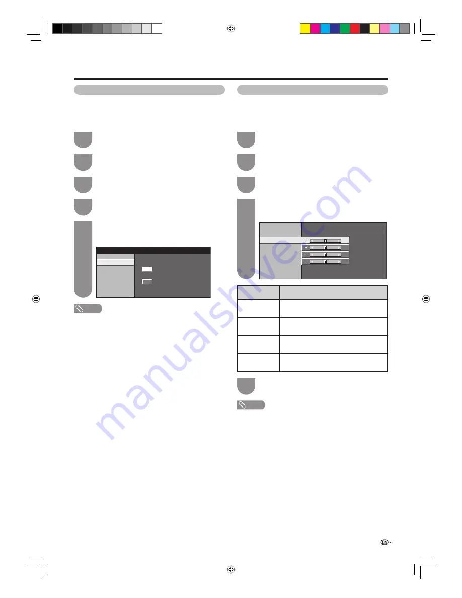 Sharp Aquos LC-32A33X Operation Manual Download Page 49